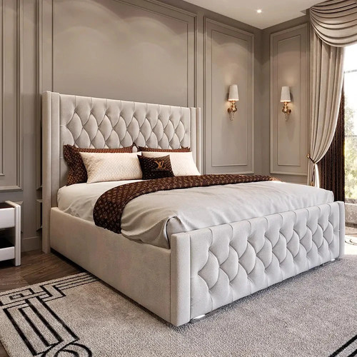Upholstered ottoman gas - ottoman,