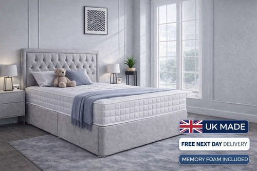 Luxury divan bed set - luxury,
