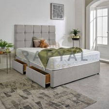 PLUSH DIVAN BED SET WITH