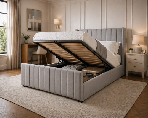 New ottoman panel wing plush - panel,