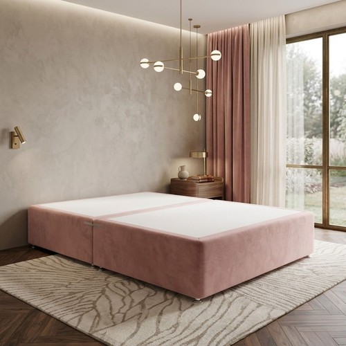 Luxury plush velvet divan - plush,