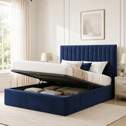 Low profile ottoman - low,