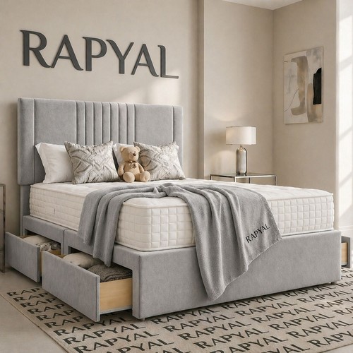 Luxury divan bed set with - luxury,